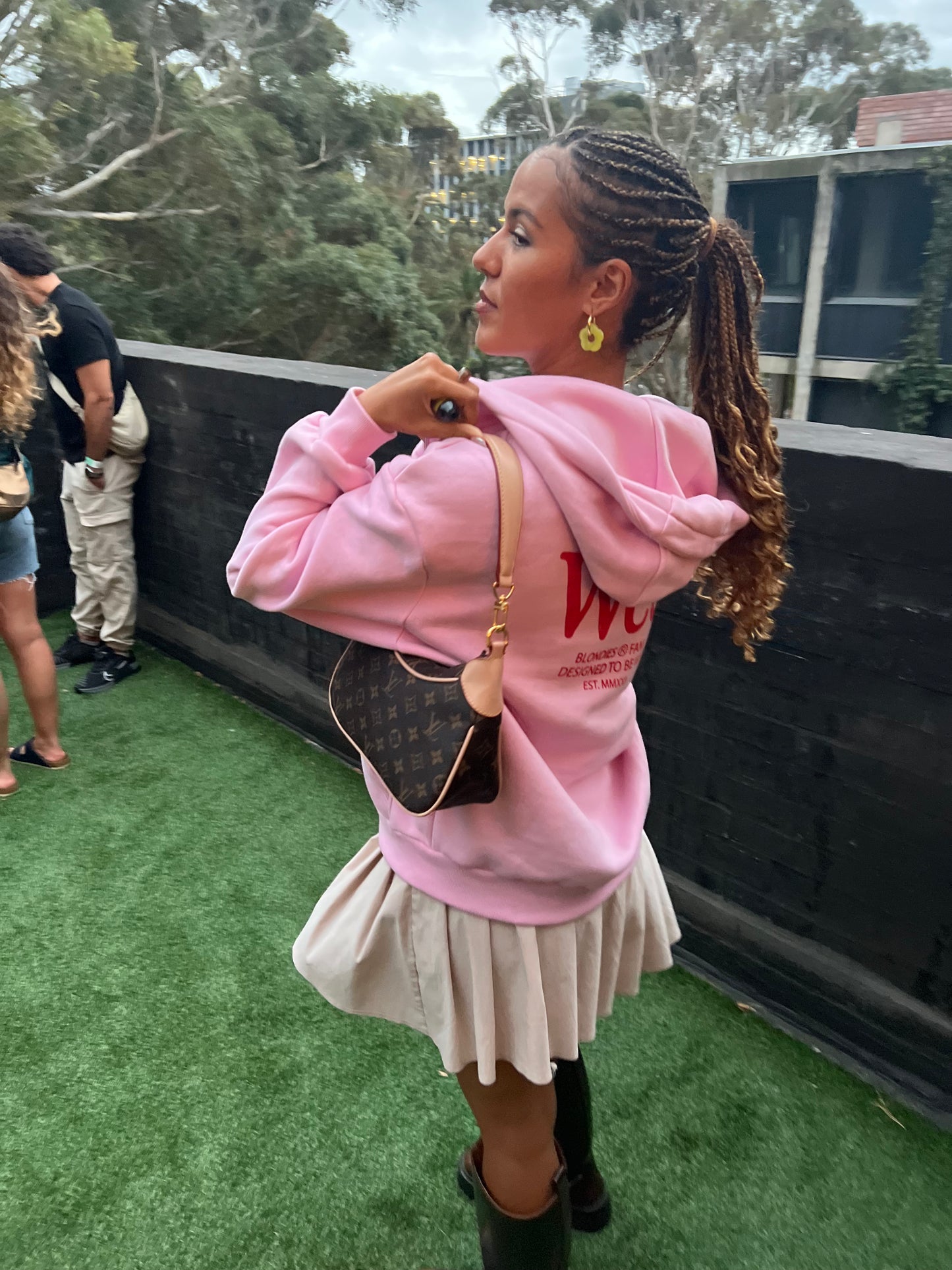 EVERYDAY Zip Hoodie soft pink
