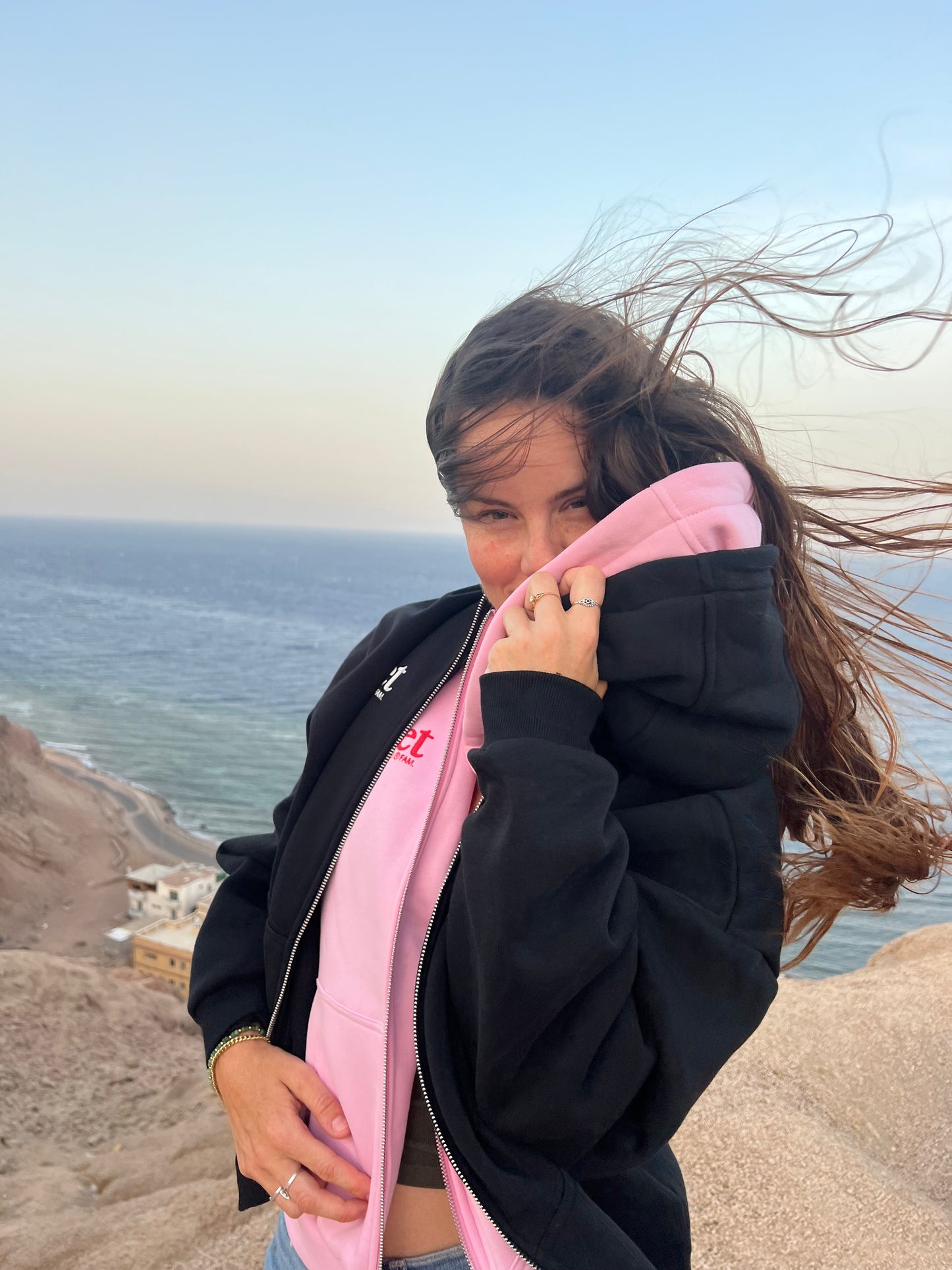 EVERYDAY Zip Hoodie chocholate