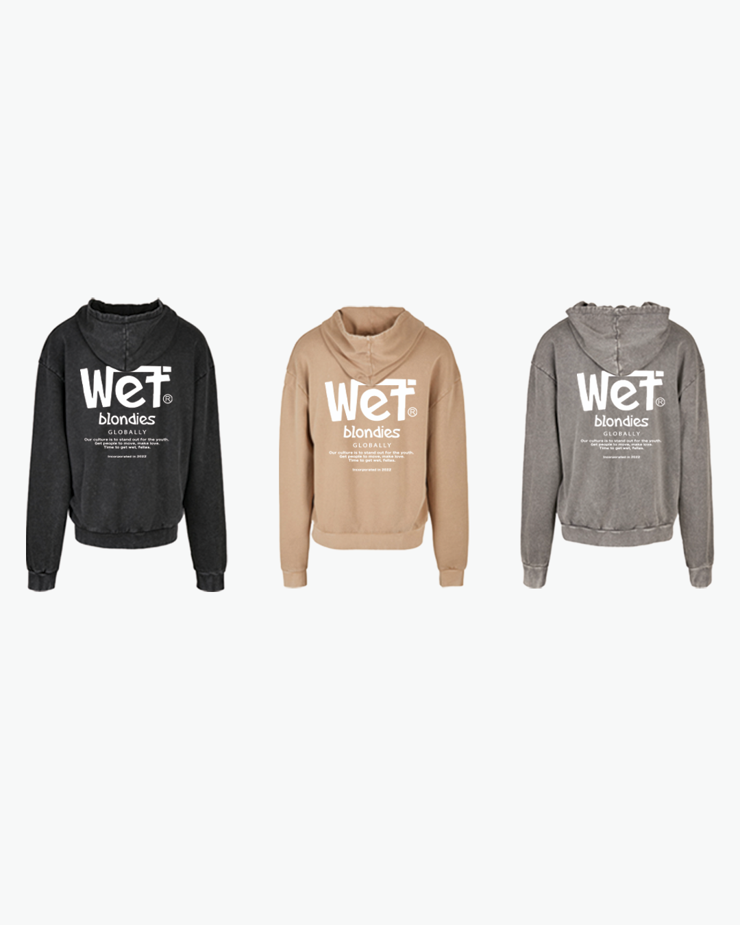 ACID CULTURAL Hoodie white