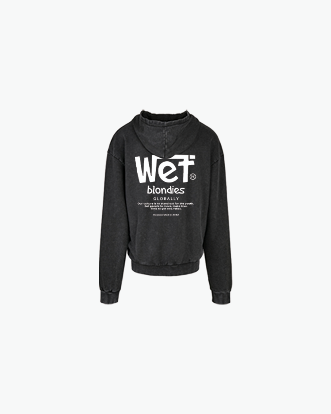 ACID CULTURAL Hoodie white