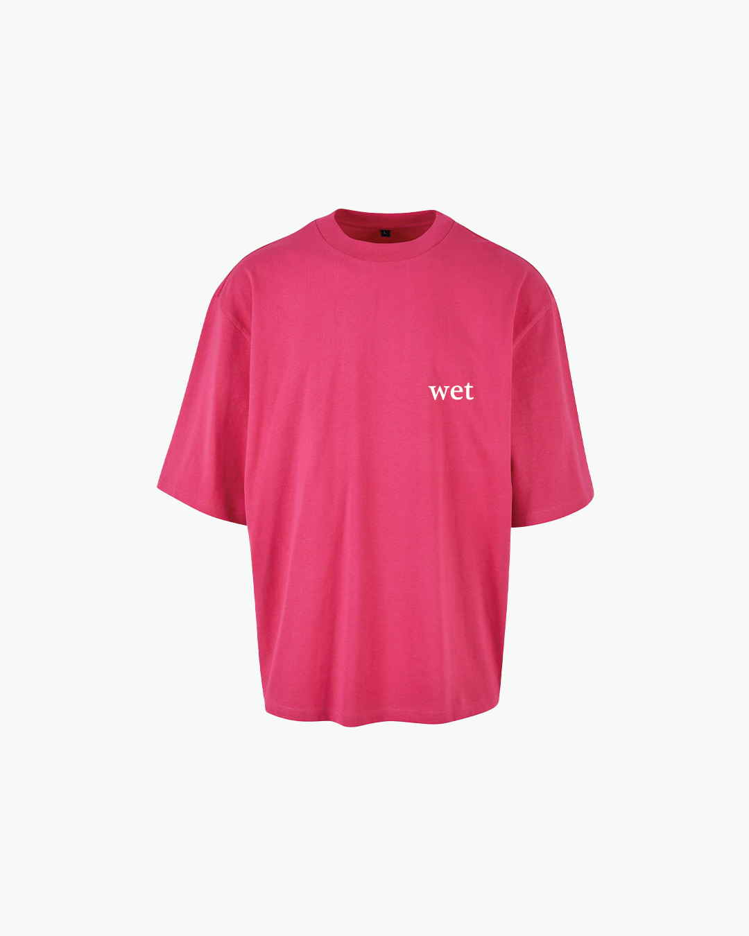 B WET Oversized Sleeve Tees Sand