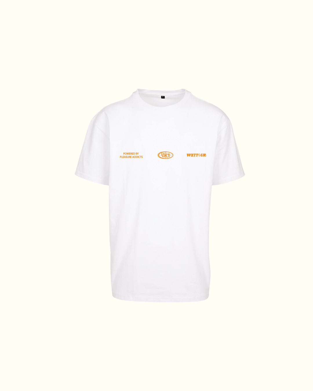 WET TOUR Tees Orange flow