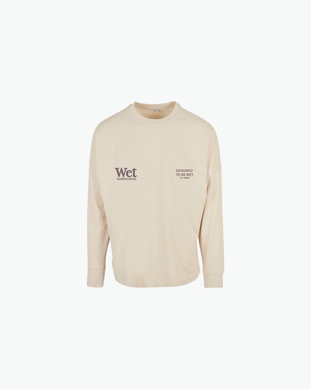 EVERYDAY Longsleeve Tees Sand & Purple